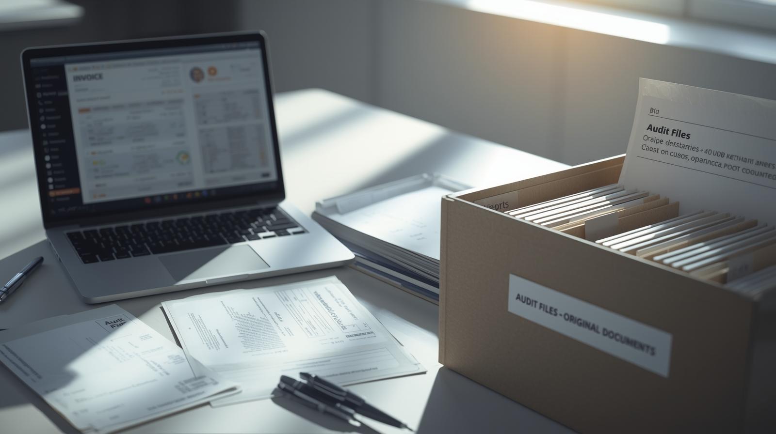 Attach Original File for Audit